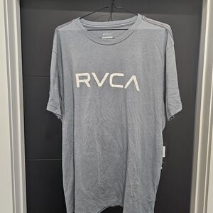 RVCA Men's Blue Short Sleeve Tee